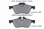 Pagid Street+ front brake pads for Mini MINI Convertible, Mini Mini Countryman
