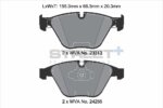 Pagid Street+ front brake pads for BMW 1, BMW 3