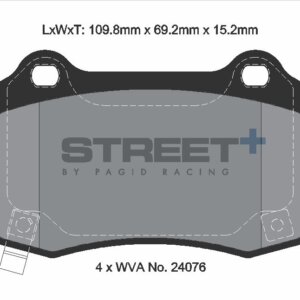 Pagid Street+ stražnje kočione pločice za Alfa Romeo 156, Alfa Romeo Spider