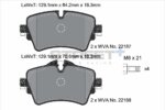 Pagid Street+ front brake pads for Mini MINI Convertible, MINI Mini