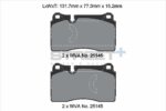 Pagid Street+ front brake pads for Audi TT, Cupra Formentor