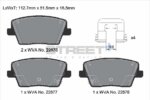 Pagid Street+ rear brake pads for Hyundai i30, Hyundai Veloster