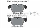 Pagid Street+ rear brake pads for VW Caddy, Cupra Formentor