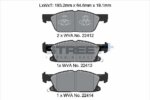 Pagid Street+ front brake pads for Ford Focus