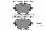 Pagid Street+ front brake pads for BMW 1, BMW 2