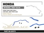 Hardrace Front Sway Bar Honda Integra, Civic