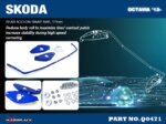 Hardrace Rear Add On Sway Bar Skoda Octavia