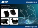 Hardrace Rear Lca Skid Plate Jeep Wrangler, Wrangler unlimited