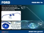 Hardrace Rear Add-on Sway Bar Ford Focus