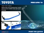 Hardrace Front Strut Brace Toyota Prius alpha