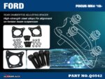 Hardrace Rear Camber/toe Adjusting Spacer Ford Focus