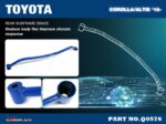 Hardrace Rear Subframe Brace Toyota Corolla/altis/auris