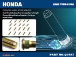 Hardrace Extended Wheel Stud Honda Civic