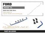 Hardrace Rear Sway Bar Ford Focus