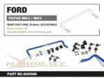 Hardrace Rear Sway Bar Ford, Mazda, Volvo