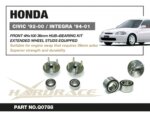 Hardrace 36mm Front Wheel Hub + Bearing Kit