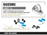 Hardrace Front Stabilizer Relocation Kit Suzuki Jimny