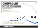 Hardrace Rear Sway Bar Chevrolet Corvette