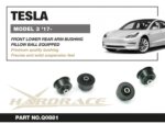 Hardrace Front Lower Rear Arm Bushing Tesla Model 3, Model y