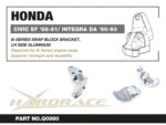 Hardrace B-series Swap Engine Mount Bracket - Lh Side Honda Civic, Integra, CRX