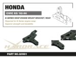 Hardrace B-series Swap Engine Mount Bracket - Rear Honda Civic