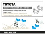 Hardrace Front Geometry Correction Spacer Toyota RAV4, Harrier, Lexus NX