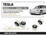 Hardrace Front Lower Rear Arm Bushing Tesla Model 3, Model y
