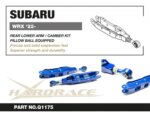 Hardrace Rear Lower Arm / Camber Kit Subaru WRX