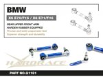 Hardrace Rear Upper Front Arm BMW X5, X6