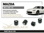 Hardrace Rear Knuckle Bushing - Connect To Upper/lower/toe Arms Mazda MX-5 MIATA
