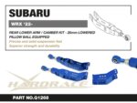 Hardrace Rear Lower Arm / Camber Kit Subaru WRX