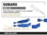 Hardrace Rear Lower Arm / Camber Kit Subaru WRX