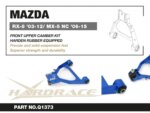 Hardrace Front Upper Camber Kit Mazda RX-8, MX-5 MIATA