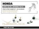Hardrace Front Upper Camber Kit Honda Civic, Del sol, Integra