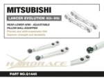 Hardrace Rear Lower Arm / Camber Kit Mitsubishi Lancer evolution