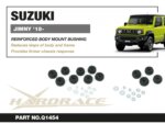 Hardrace Body Mount Bushing Kit Suzuki Jimny