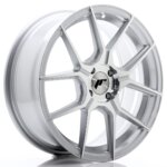 Japan Racing JR-30 wheel 17" 7J 4x100 ET40 Silver / polished
