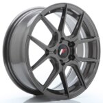 Felga Japan Racing JR-30 17" 7J 5x120 ET35 Hyper siva