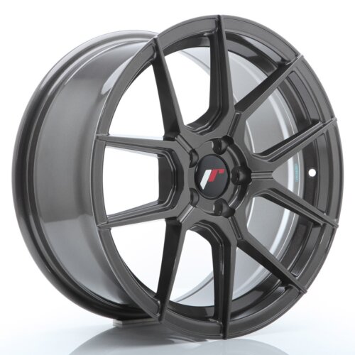 Felga Japan Racing JR-30 17" 8J 5x100 ET40 Hyper siva