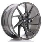 Japan Racing JR-33 wheel 19" 9.5J 5x120 ET40 Hyper grey