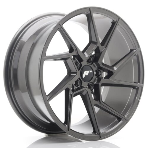 Japan Racing JR-33 wheel 19" 9.5J 5x120 ET40 Hyper grey