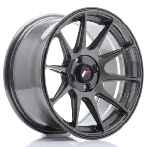 Japan Racing JR-11 wheel 16" 8J 4x100 ET25 Hyper grey
