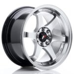Japan Racing JR-3 wheel 15" 8J 4x100/4x108 ET25 Silver / polished