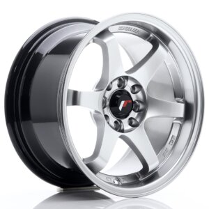 Felga Japan Racing JR-3 15" 8J 4x100/4x108 ET25 Srebrna / polirana
