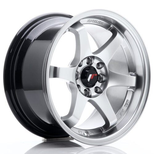 Japan Racing JR-3 wheel 15" 8J 4x100/4x108 ET25 Silver / polished