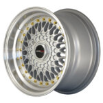 Japan Racing JR-9 wheel 15" 8J 4x100/4x114,3 ET15 Silver / polished