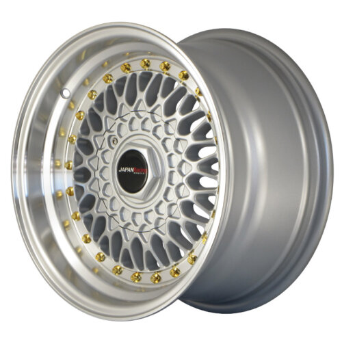 Japan Racing JR-9 wheel 15" 8J 4x100/4x114,3 ET15 Silver / polished