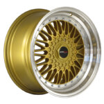Japan Racing JR-9 wheel 17" 8.5J 5x112/5x120 ET20 Gold