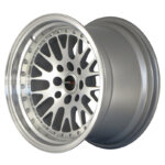 Japan Racing JR-10 wheel 15" 8J 4x100/4x108 ET20 Silver / polished