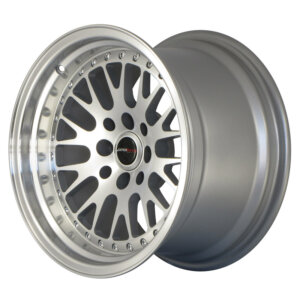 Felga Japan Racing JR-10 15" 8J 4x100/4x108 ET20 Srebrna / polirana
